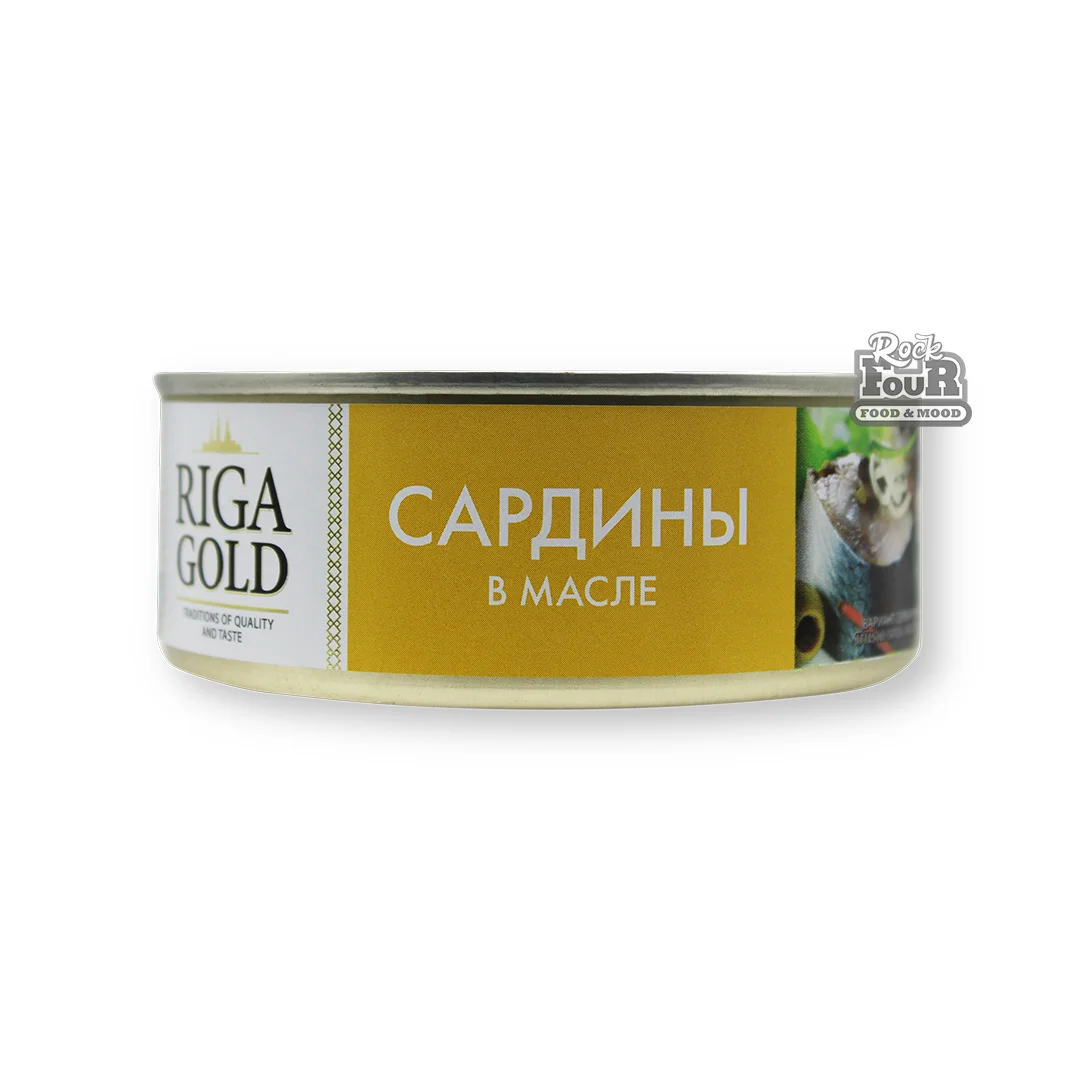 Սարդինա «Riga Gold» ձեթի մեջ 240գ